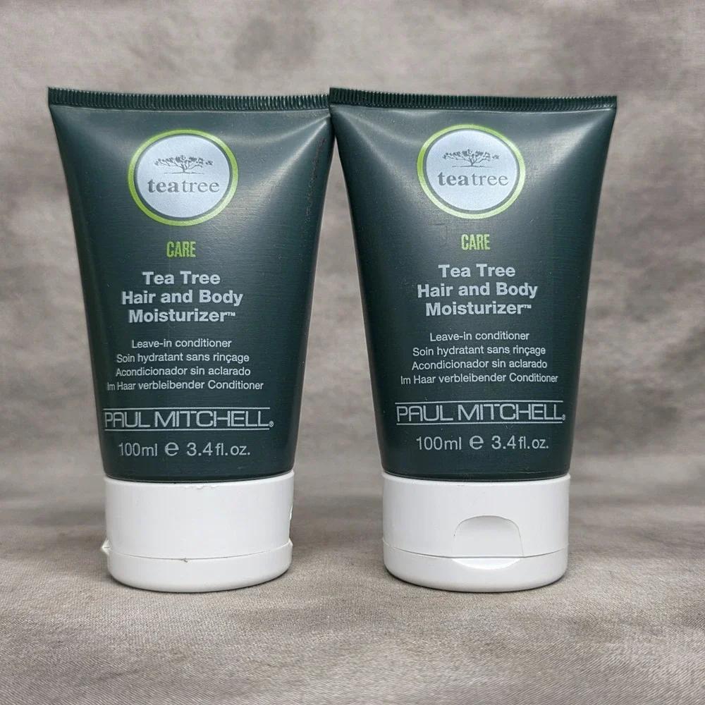(X2) Paul Mitchell Tea Tree Hair and Body Moisturizer 3.4 oz ea / 6.8 oz Total